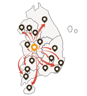 세종특별자치시 중앙물류센터 지도